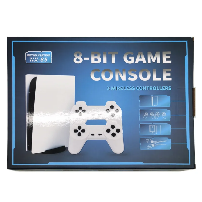 Game Station 5 Tv Wireless Video Game Console Built-in 1280 Classic Games Retro Mini Game Player Support Av Output