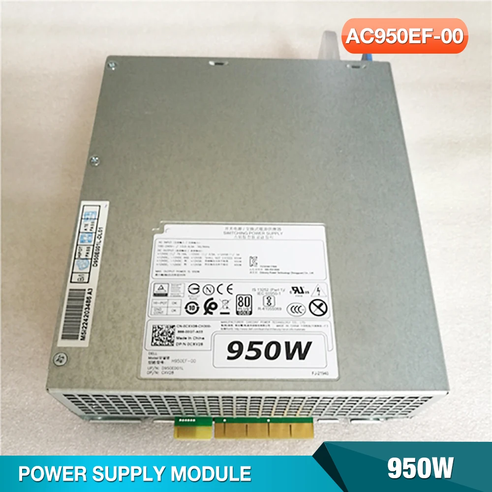 AC950EF-00 For Dell T5820 T7820 950W Workstation Power Supply WGCH4 0WGCH4