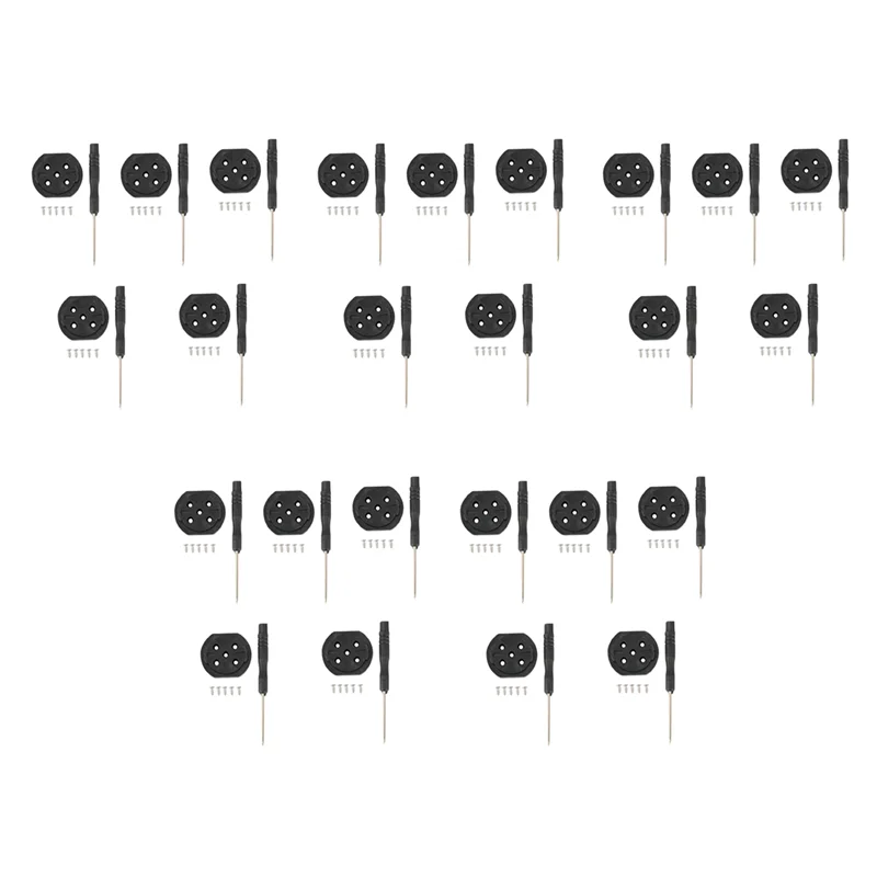 

ABVL-For Garmin Bryton Cycling Meter Bracket Bike Computer Mount Fixed Base Male Seat Repair Part, 25Pcs Repair With Tool