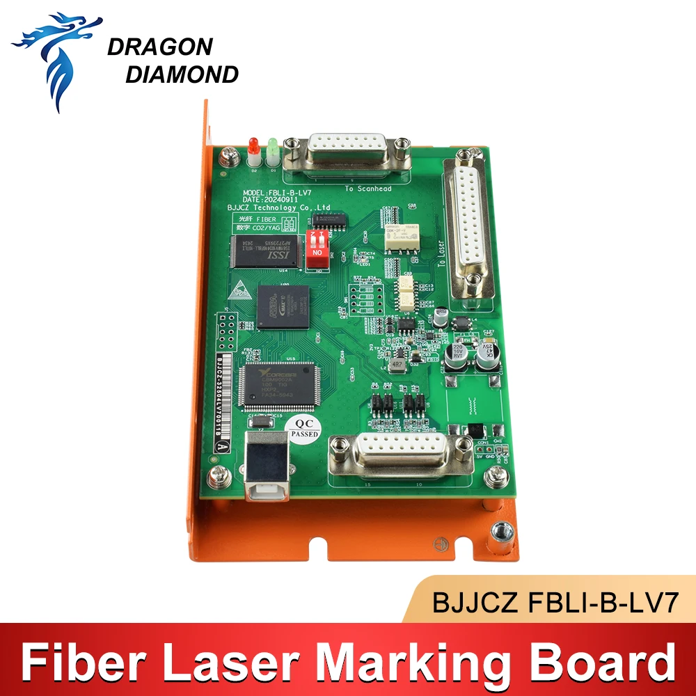 

Laser Marking Board Original BJJCZ FBLI-B-LV7/SZLI-B-LV7A Ezcad Software for Fiber Co2 UV YAG Laser Machine Raycus Max JPT