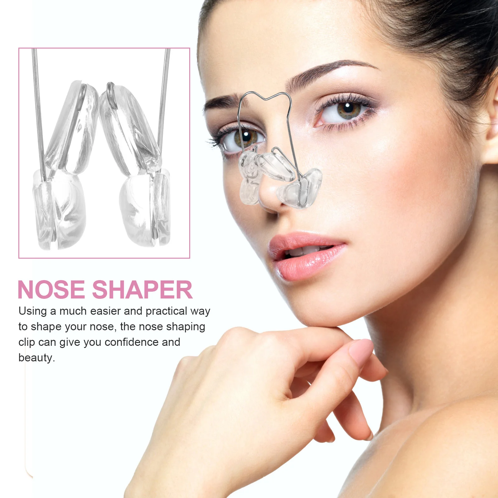 

Nose Lifter Shaper Clip Premium Material Ergonomic Design Nose Straightener Slimmer Beauty Tool for Men Women Daily Use