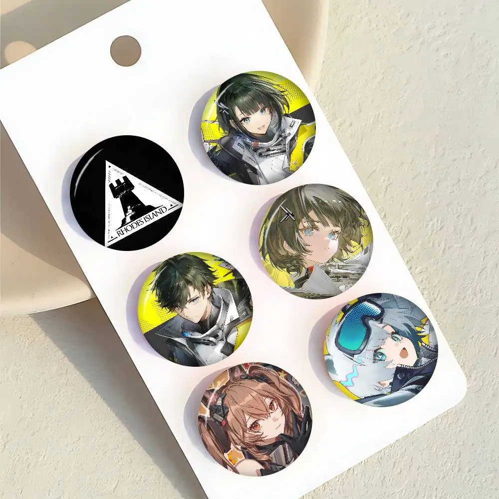Game Arknights Endfield   Anime Brooches Cute Cartoon Badge Jacket Jeans Lapel Pin Gift Accessorie