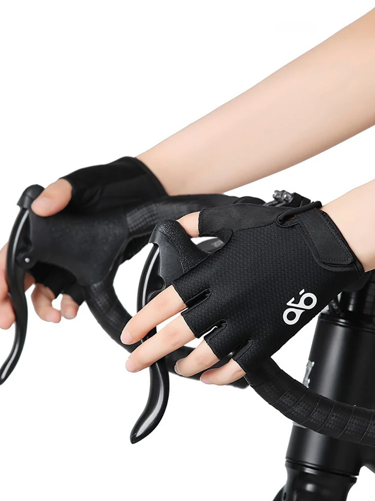 AliExpress GTUBIKE Half Finger Cycling Gloves Summer Unisex Breathable Cushioning Abrasion-resistant MTB Road Mountain Bike Accessories