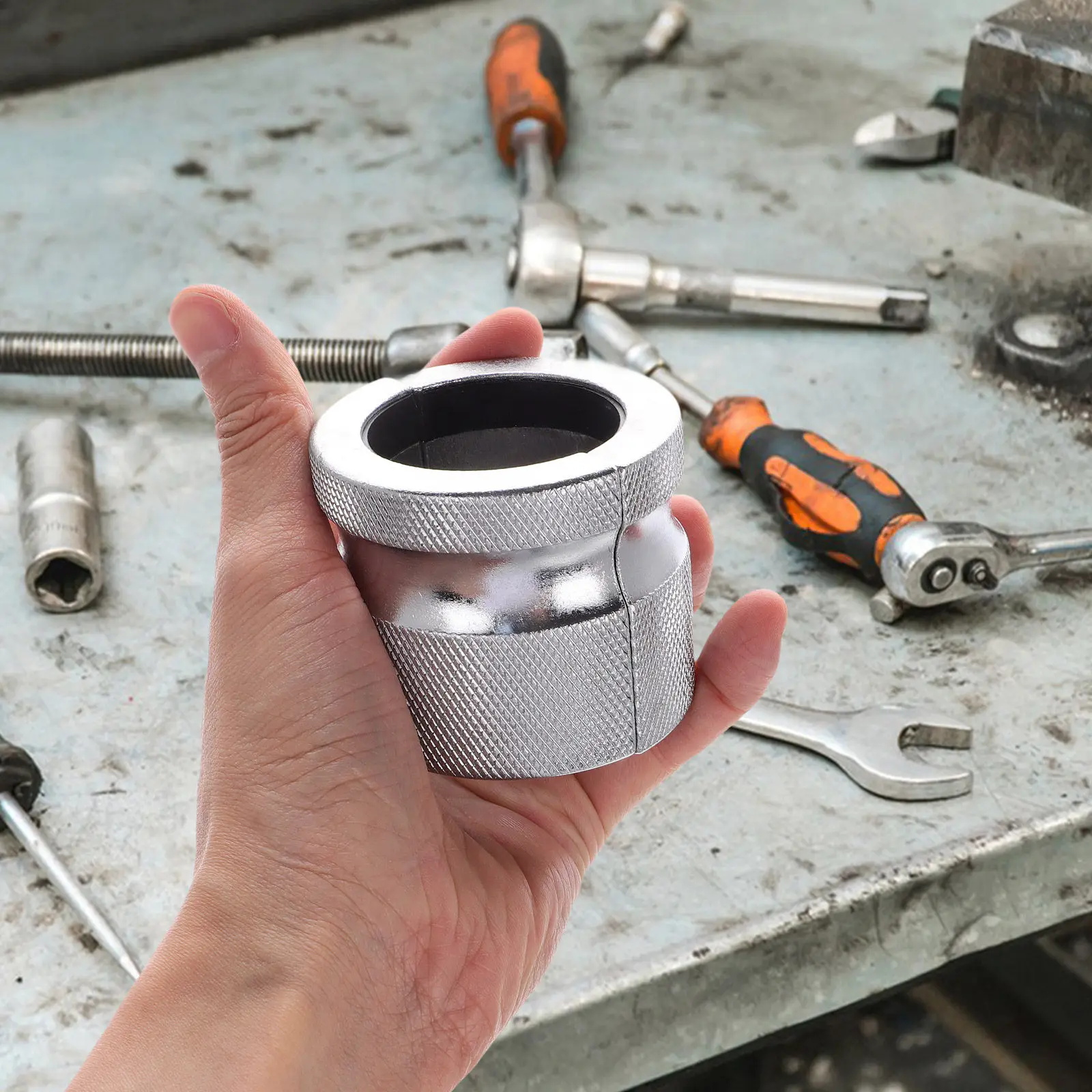 

1Set Adjustable Fork Seal Driver Oil Seal Installation Tool Motorcycle Dirt Bike Front Fork 35-45Mm Repair Tool