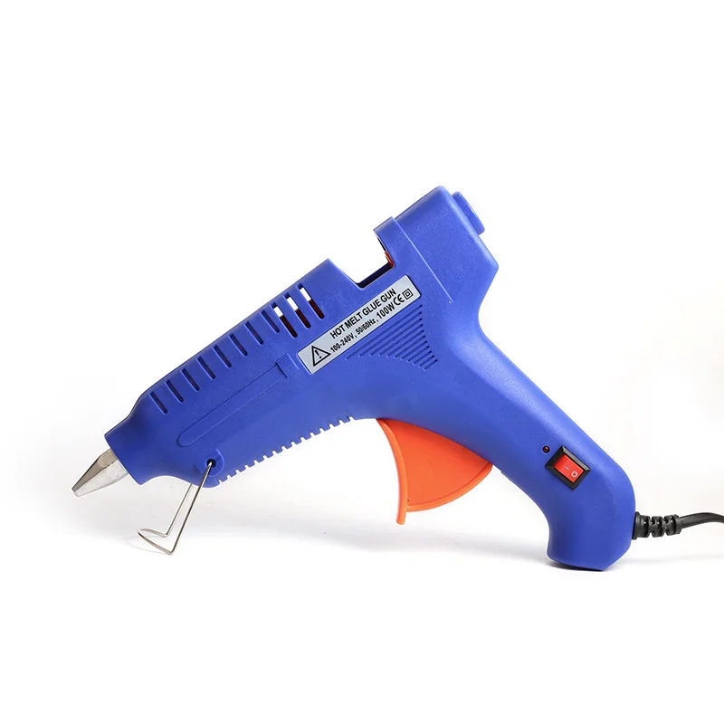 100W Melt Glue Gun for Sealing Wax Stick Wax Stamp DIY Professional High Temp Hot Glue Gun Repair Heat Tool Fit 10mm Stick