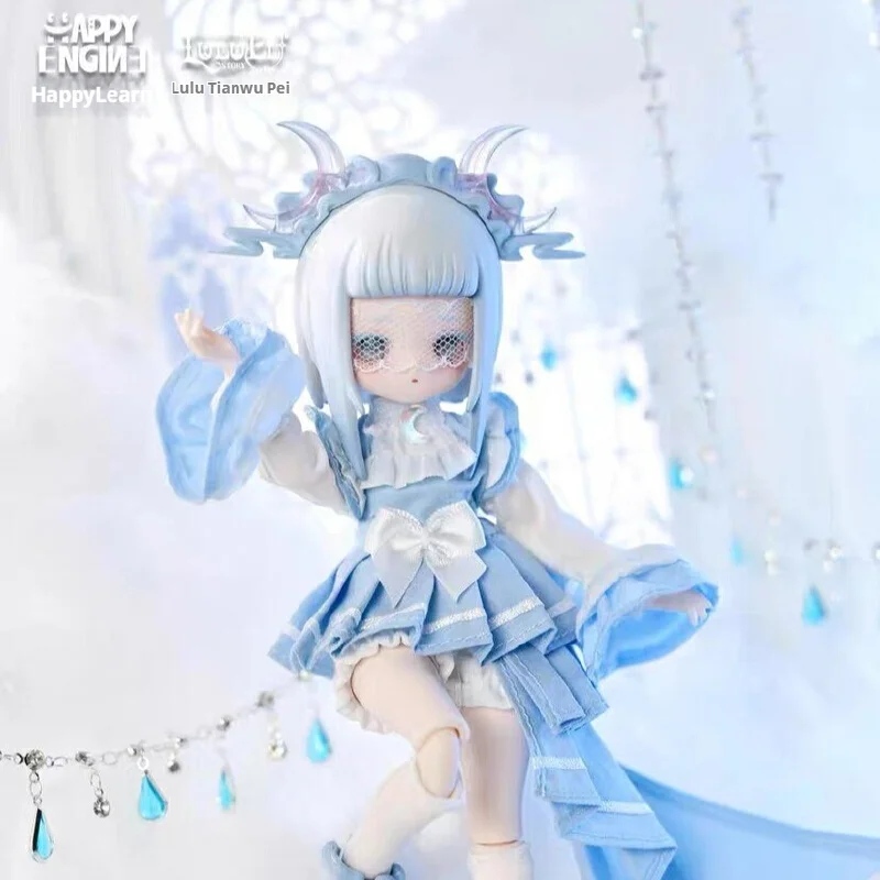 

Набор игрушек-фигурок Lulu Elf Story Awakening Nature Series BJD в закрытой упаковке, настольные украшения, подарочные наборы Lulu Elf Surprised Box для праздников