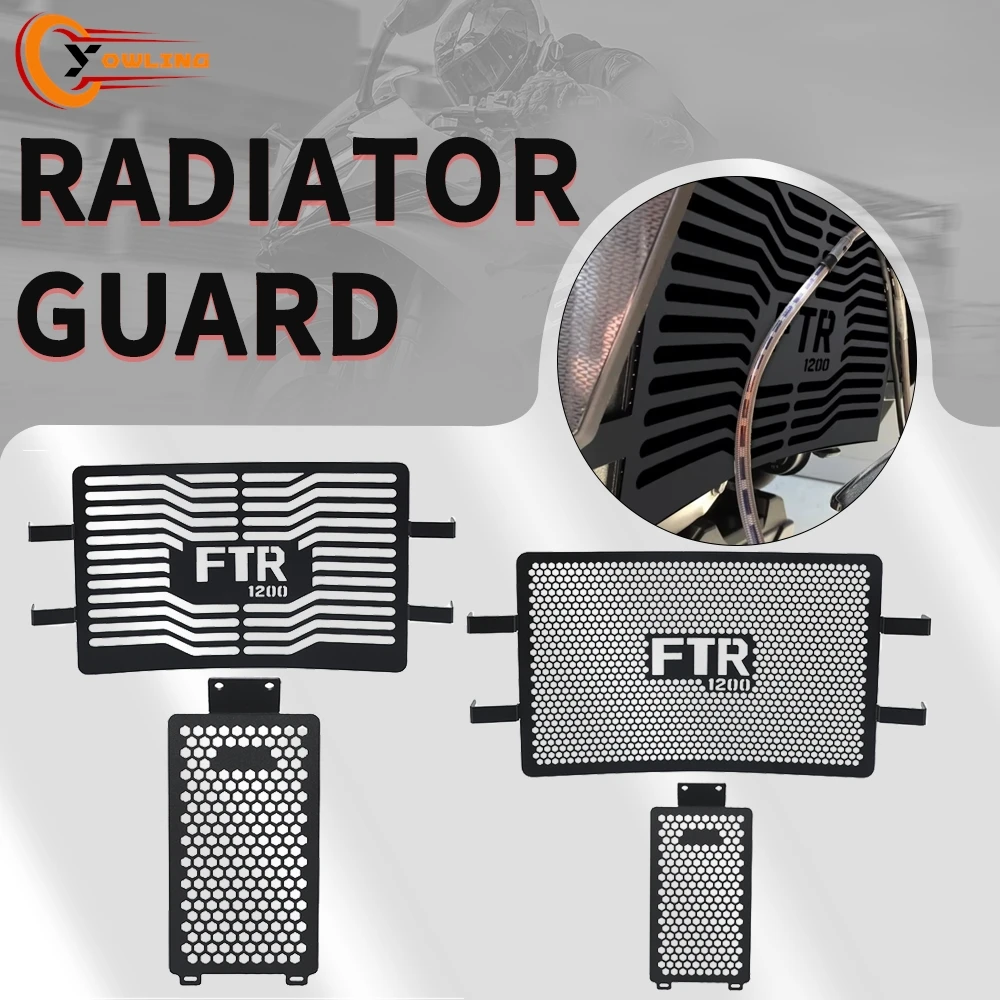 

FOR INDIAN FTR 1200 RALLY /FTR1200 2019-2025 2024 Motorcycle CARBON SPORT Championship Edition Radiator Grille Guard Accessories