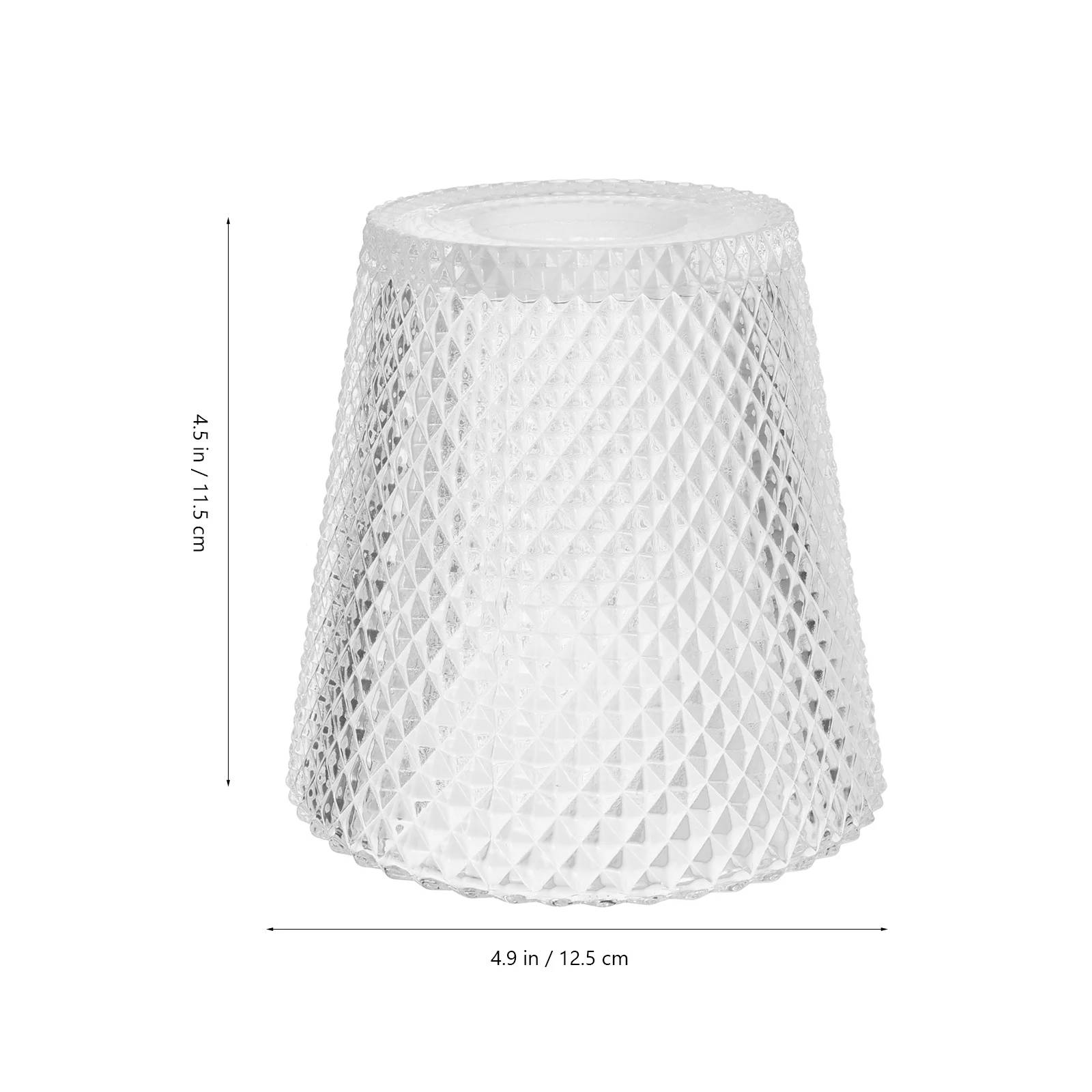 

Glass Pendant Light Shade Simple Minimalist Design Transparent Hanging Lamp Decorative Bulb Cover Lighting Accessory