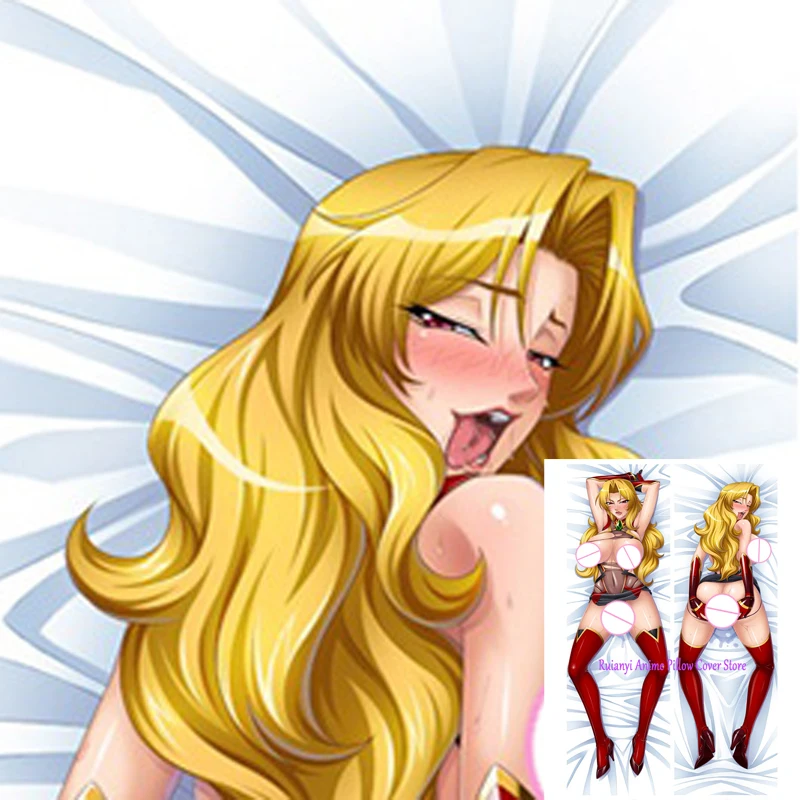 

Dakimakura Anime Seductive Giant Breasts Double-sided Pillow Cover Print Life-size body pillows cover Adult