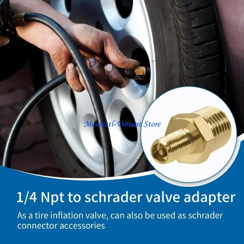 A70F 2pcs Valves Adapter Connector For Automotive Tire Pumps And Compressors Portable