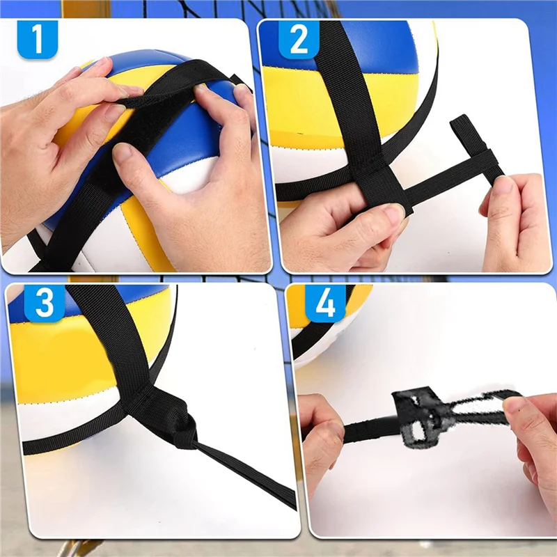 

ABHS-2X Volleyball Training Aid, Volleyball Spike Hitting Serving Trainer, Adjustable Volleyball Training Belt