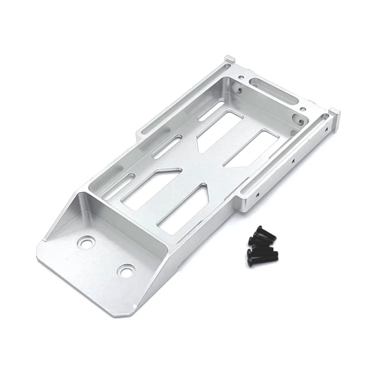 Metal Upgrade Battery Mount RC Car Accessories for MN Model 1/12 MN128 MN86 MN86S G500 RC Car Accessories Silver