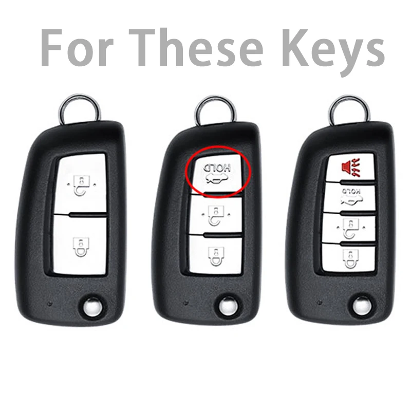 TPU Remote Case Key Cover Car for Nissan Qashqai J11 Juke Xtrail Sunny Cefiro A32 For Qashqai Switch 2020 Holder Keychain