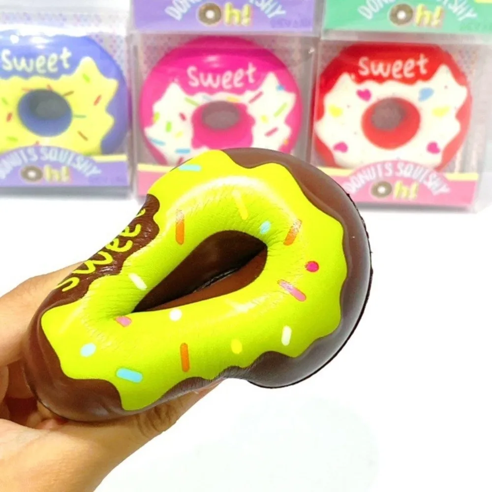 Soft Rubber Stress Relief Toy Oversized Size Slow Rebound Design Fidget Toy Anti-Anxiety Feature Rubber Pressure Toy
