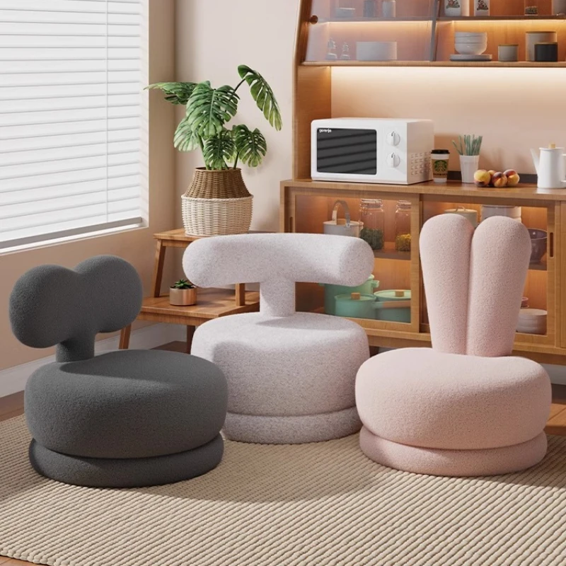 

Single Lazy Modern Sofa Chair Unique Baby Cute Designer Floor Sofa Puffs Individual Divani Da Soggiorno Living Room Furniture