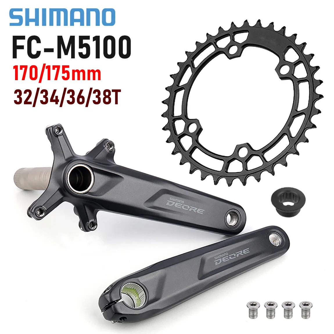 Shimano Deore M6100 12 Speed Groupset MTB 12V Gear Set 12S Derailleur Shifter M5100 Crankset Bicycle K7 MS HG Mountain Bike Part