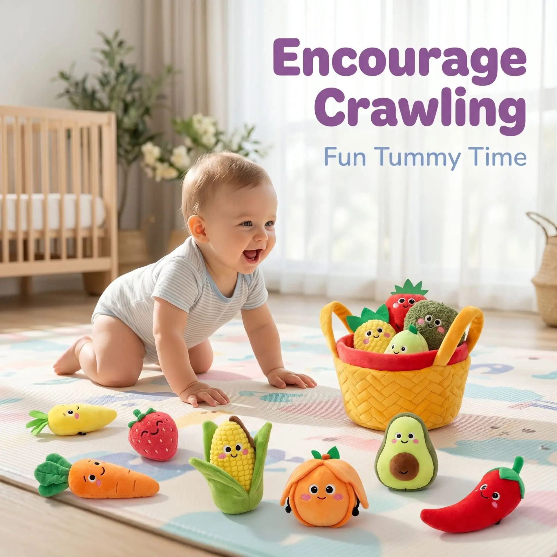 Portable Soft Plush Barn Farm Animals Baby Toys with Sound Montessori Toys Early Education Sensory Toy Boy Girl Birthday Gifts image 3
