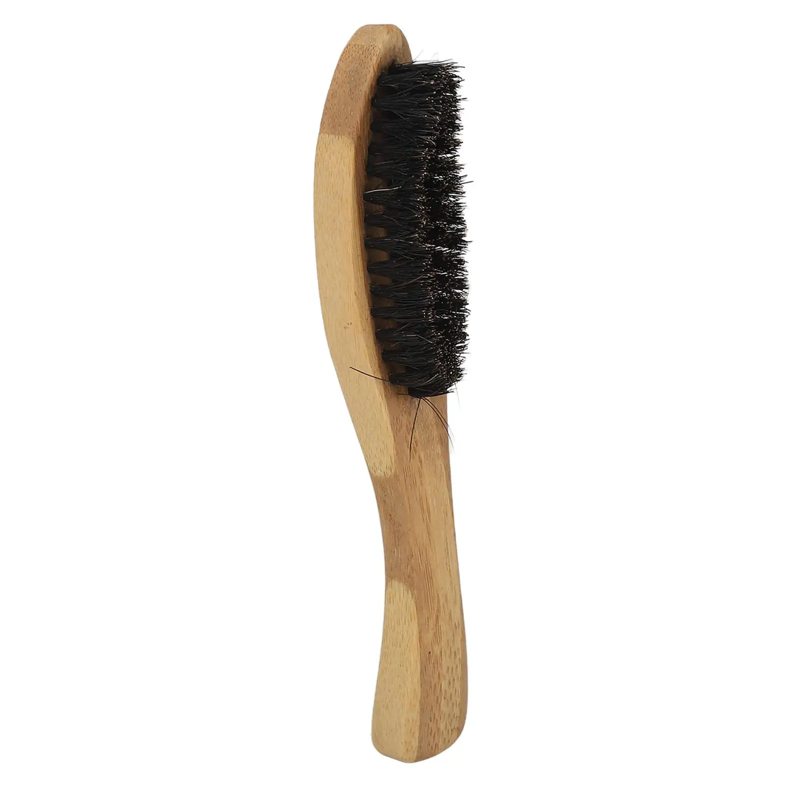

Beard Styling Brush Compact Ergonomic Handle Soft Bristles Safe and Gentle Grooming Tool for men