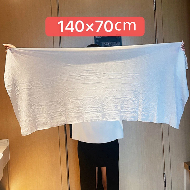 Large Disposable Bath Towel Thick Compressed Towel Travel Quick-Drying Towel Trip Essential Shower Washable Cloth Towel 70x140cm