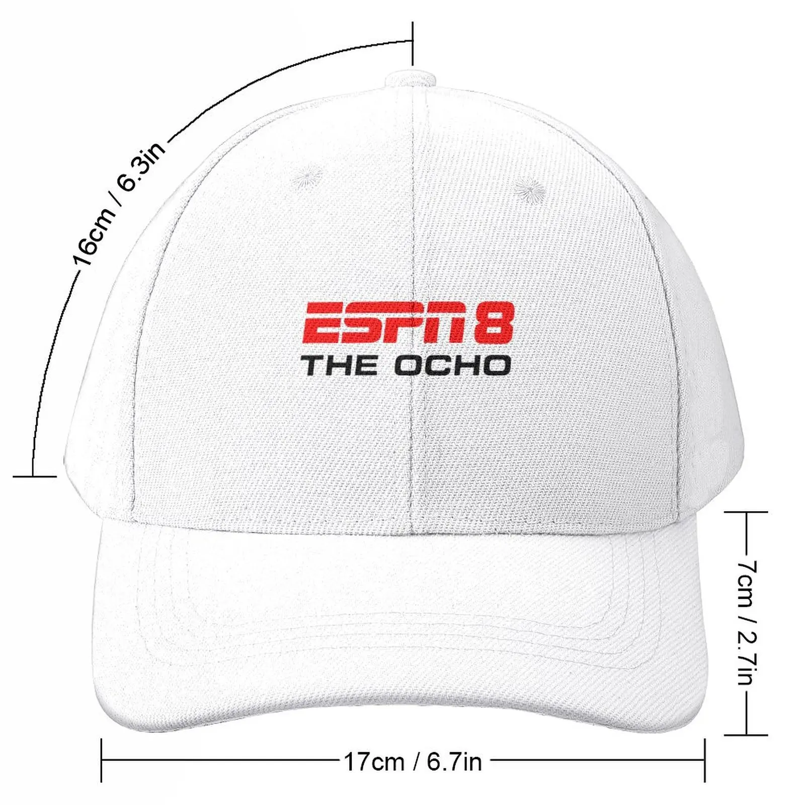 ESPN 8 The Ocho ESPN8 Baseball Cap Ball Cap Visor custom Hat Fashion Beach Women's Beach Outlet Men's