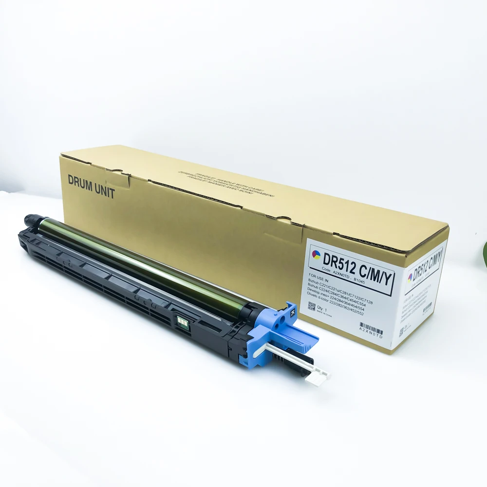 

1 X KMCY OEM C224 DR512 барабанный блок для Konica C284 C364 C454 C554 C221 C221S C281 C224e C284e