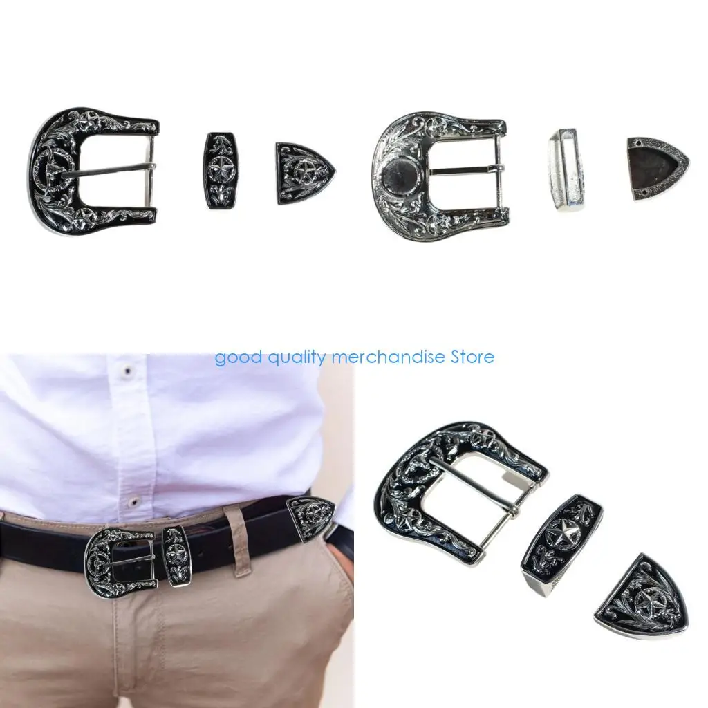 

Y5JD Универсальная пряжка для ремня в темном готическом стиле с металлической резной подвеской в ​​виде головы быка