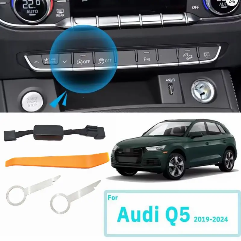 Auto Start Stop Disabler For Audi Q5 fy 2019-2024 Car Automatic Stop Start Engine System Off Device Control Sensor Plug Stop
