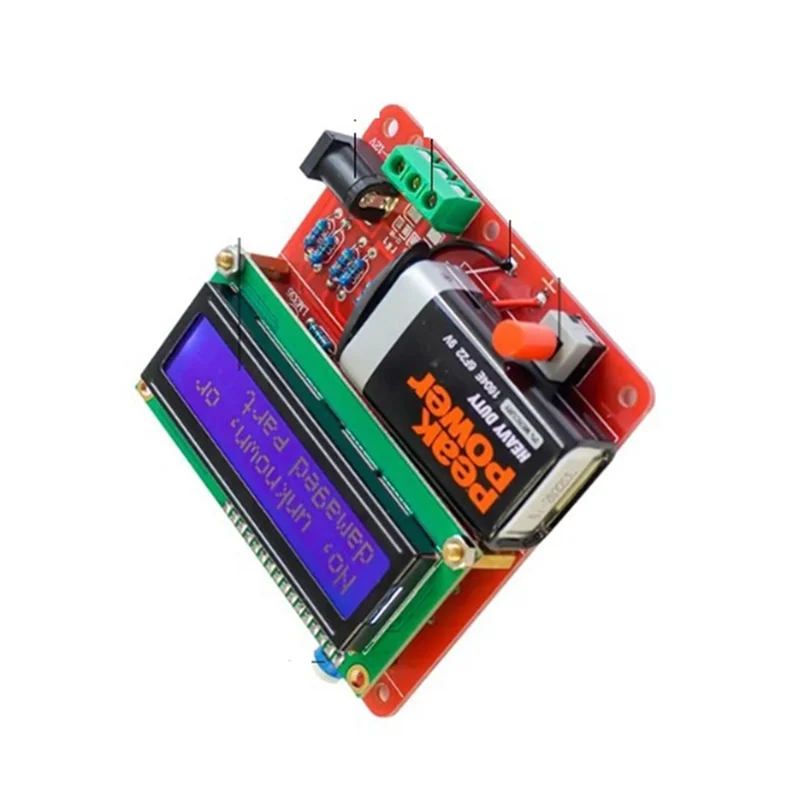 BHBD-M8 Transistor Tester Multimeter Resistance Capacitance Triode Inductance Meter DIY Welding Assembly Kit