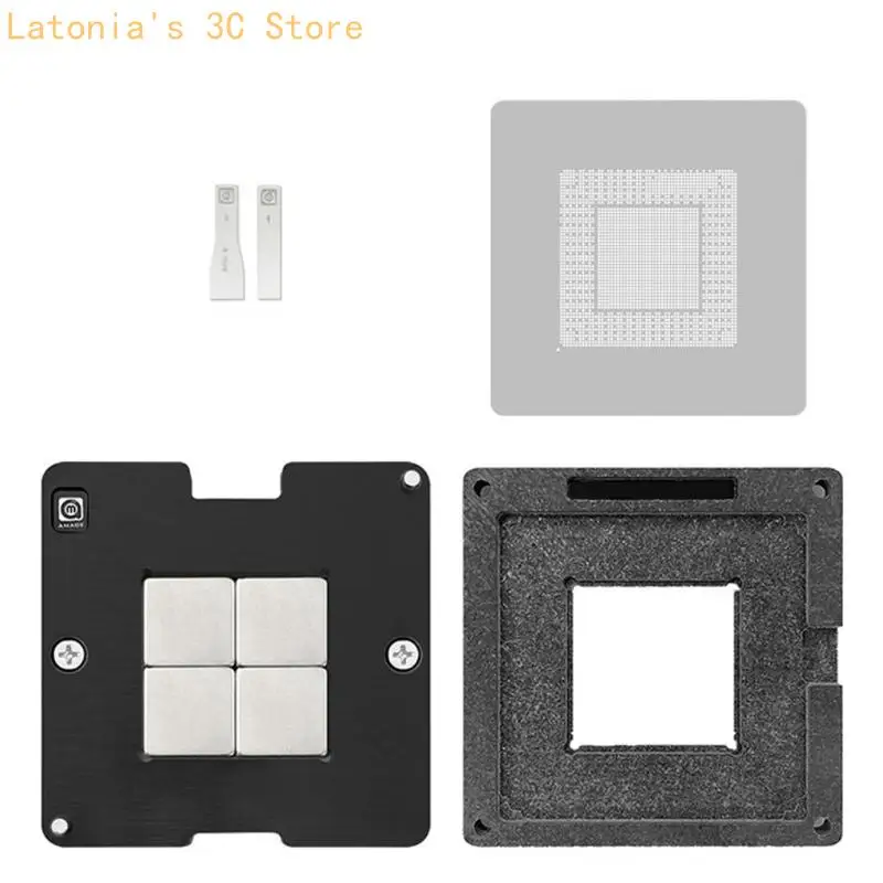 Video Card Chip Reballing Tool Template for Repair Workflow Support Use X3UB