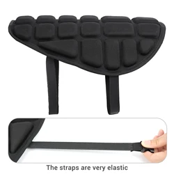 Motorcycle Seat Cushion Cover Universal Motorcycle Foam Soft Comfortable Cushion Pressure Ride Seat Pad Electric Bike Accessorie