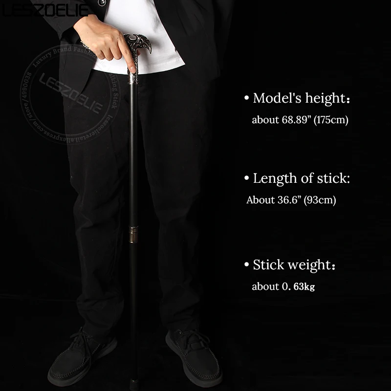 Luxe Wandelstok Cane Voor Man 2023 Party Decoratieve Wandelstok Mannen Mode Elegant Hand Cane Vintage Canes Wandelstok