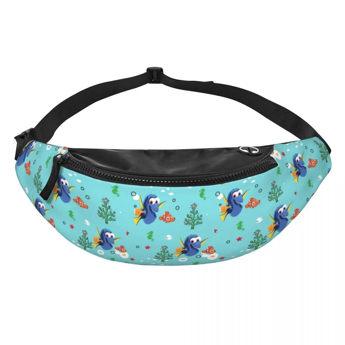 

Custom Finding Anime Nemoes Fanny Pack Women Men Crossbody Waist Bag for Travel Cycling Phone Money Pouch