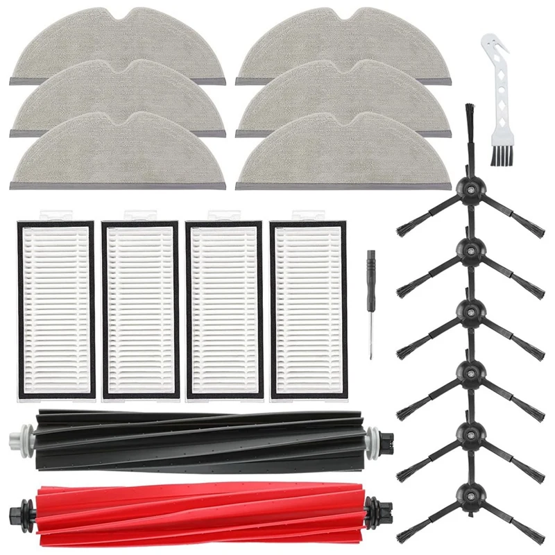 For Roborock Q5 Pro / Q5 Pro+ / Q8 Max / Q8 Max+ Robot Vacuum Cleaner Main Side Brush Hepa Filter Mop Cloth Dust Bags