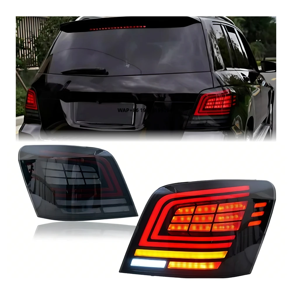 

GLK X204 2007-2015 GLK260 GLK300 LED Upgrade Taillight Rear Light Brake Reverse Tail Lamp Modified Dynamic Turn Signals