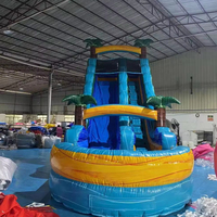 Waterslide Pool Commercial Inflatable Water Slide For Kid Big Cheap Bounce House Jumper Bouncy Jump Castle Bouncer