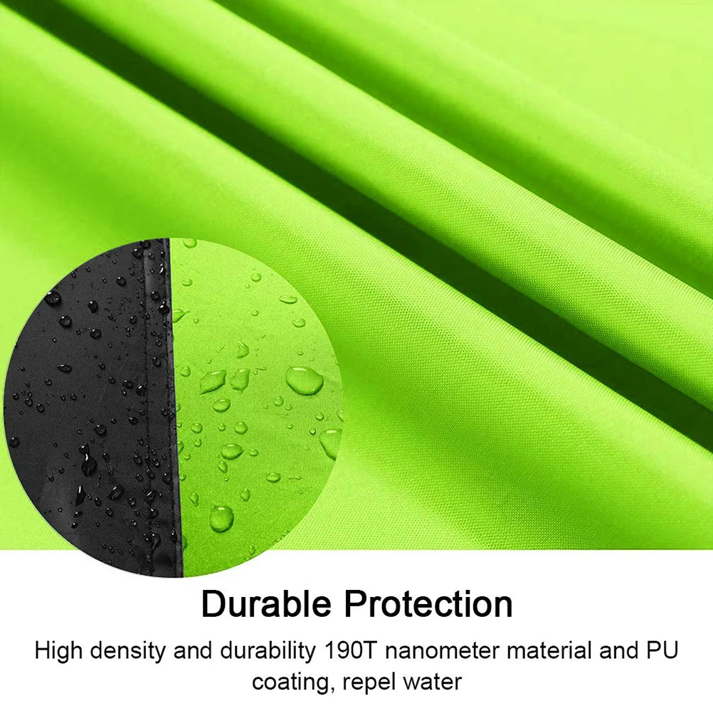

Waterproof Bicycle Bike Rain Cover Green Outdoor Cover For Bike Protection Mountain Protector with Lockhole Lightweight Portable