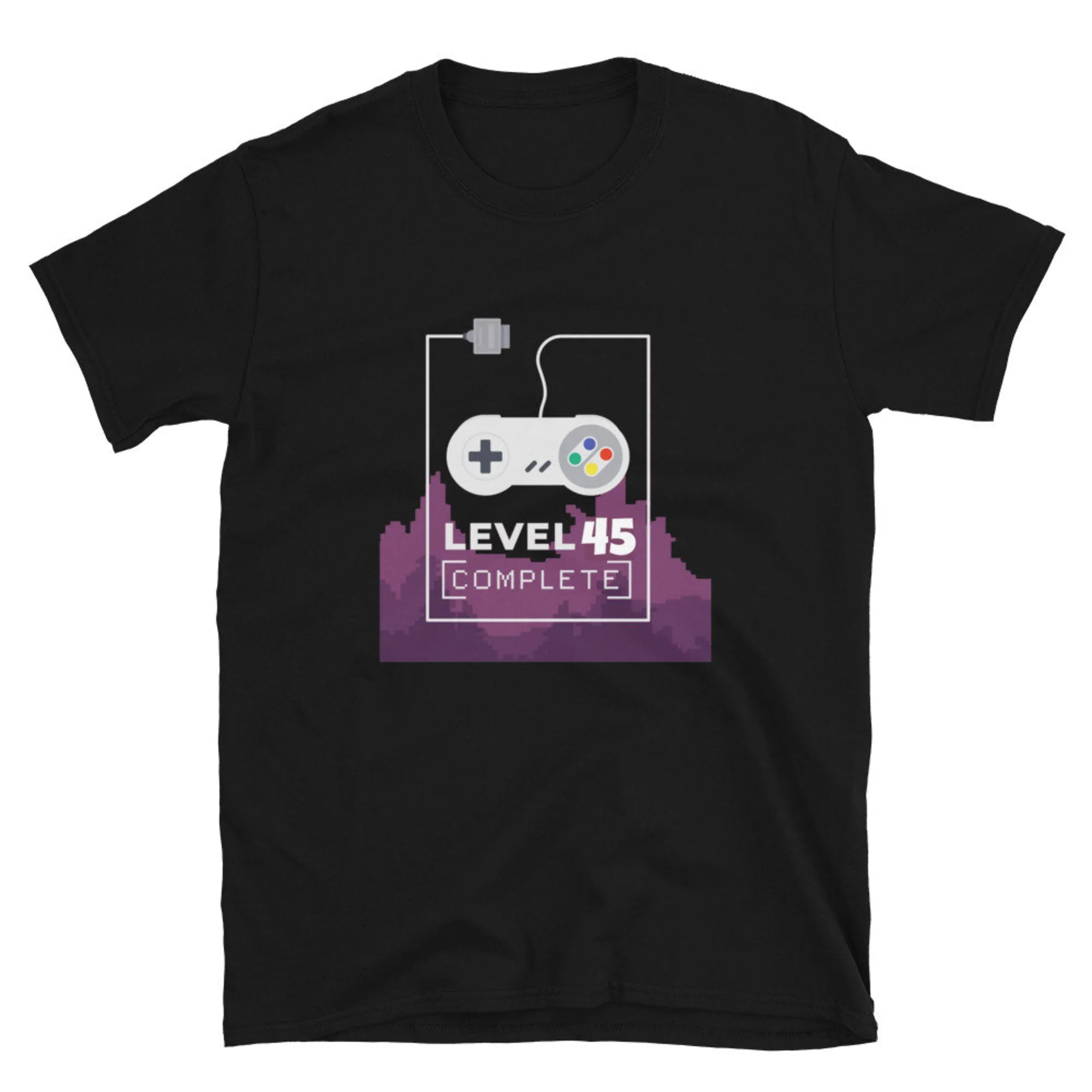 Level 45 Complete Forty Fifth Birtday Short-Sleeve Unisex T-Shirt