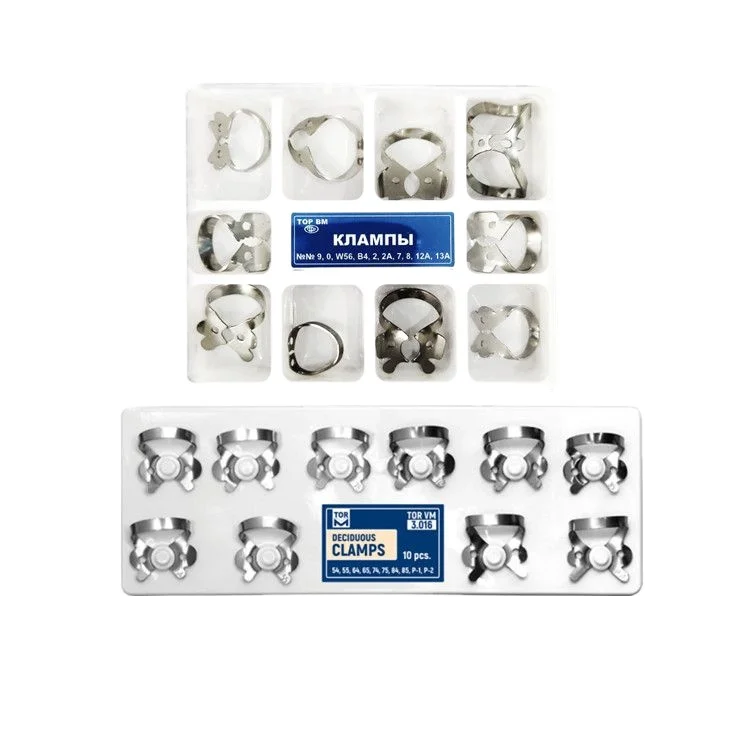 1 Set Lab Rubber Stamp Clasp Russian TOP BM Rubber Stamp Clip Adult Children Set, Clasp Placement Pliers s