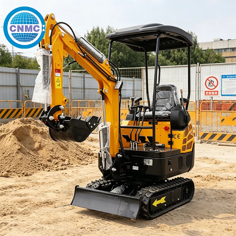 

Mini Backhoe Excavator 1.5 Ton Crawler Small Excavator Digger Compact Hydraulic Mechanical Excavator Electrically Powered