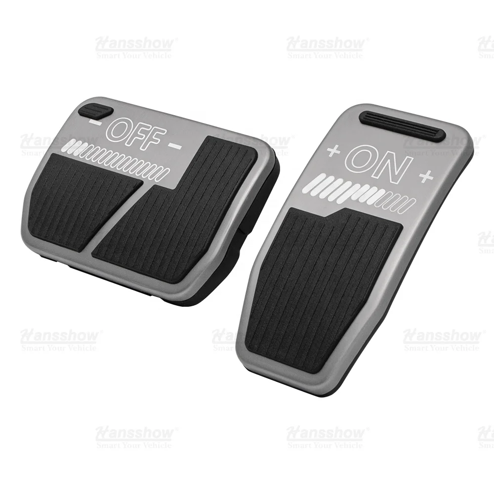 Hansshow Model 3 Y Non-slip Performance Accelerator Brake Foot Pedal Pads For Tesla Interior Accessories