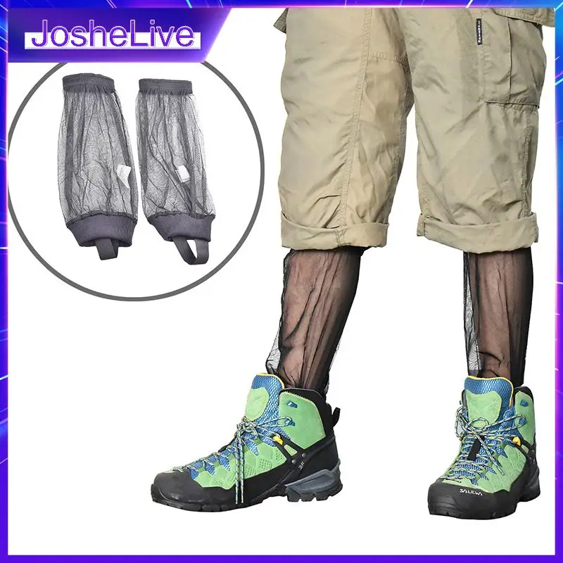 

Outdoor Camping Hiking Mesh Anti-mosquito Foot Covers Mosquito Repellent Suit Jungle Fishing Covers Bite Legging Trousers