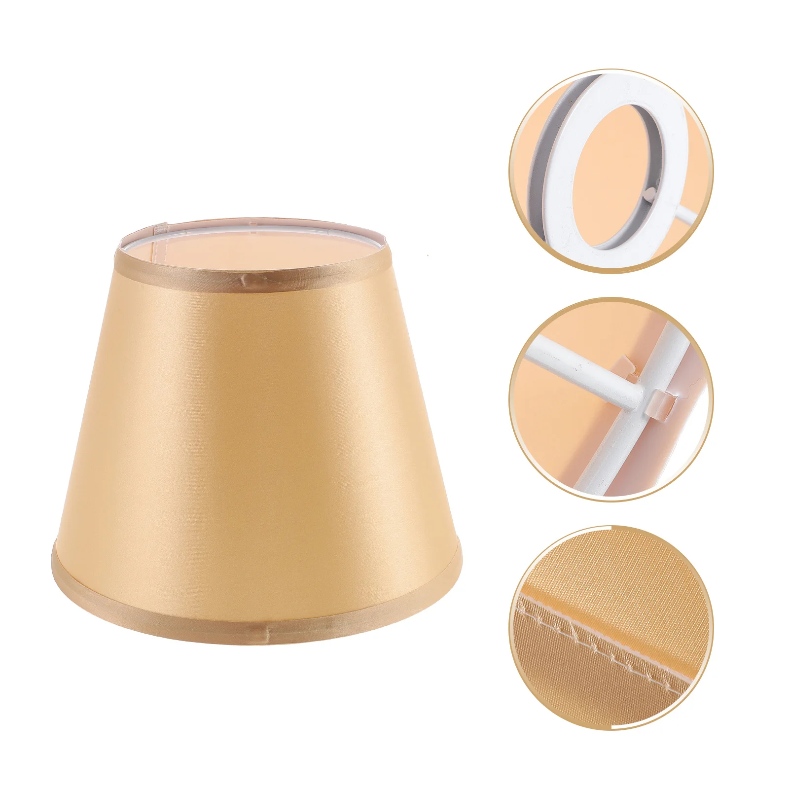 

Fabric Lampshade For Table Lamp Wall Floor Chandelier Light Cover Dust Insect Protection Home Office Decor Lighting