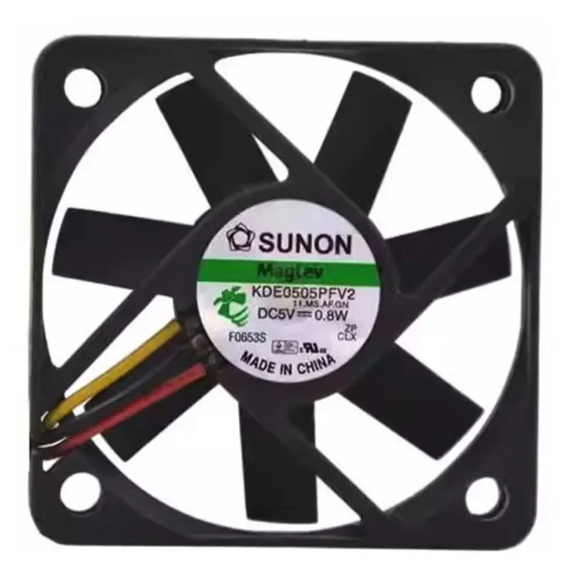 for SUNON KDE0505PFV2 5cm 5010 5V 0.8W Silent Cooling Fan for IPC Router