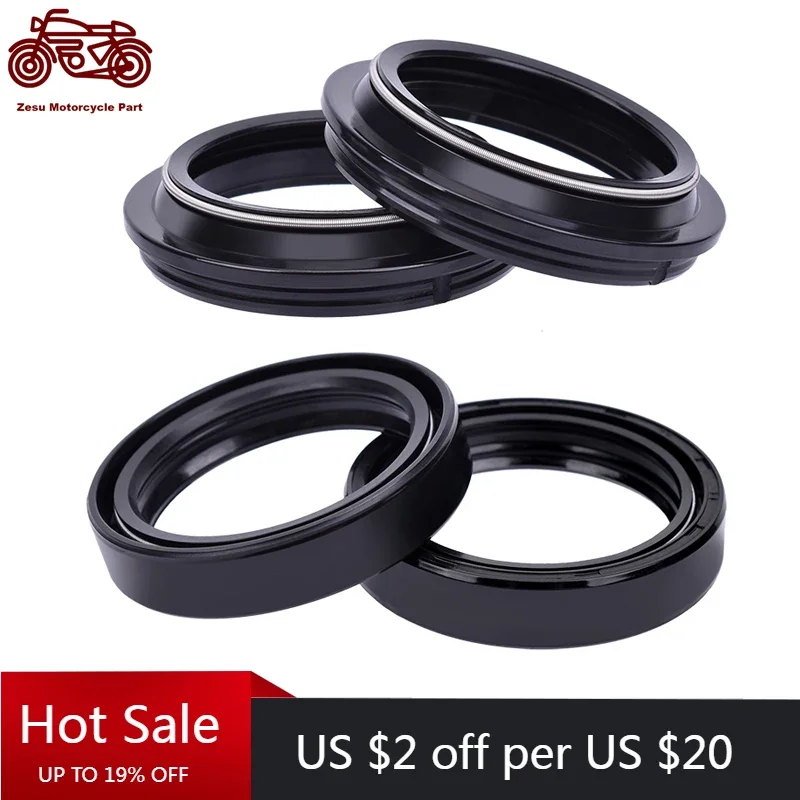 

43X55X11 43x55 Motorcycle Front Fork Damper Shock Dust Absorber Oil Seal For YAMAHA FZ-6 FZ6 FZS600 FAZER FZ 6 S2 FAZER FZS1000