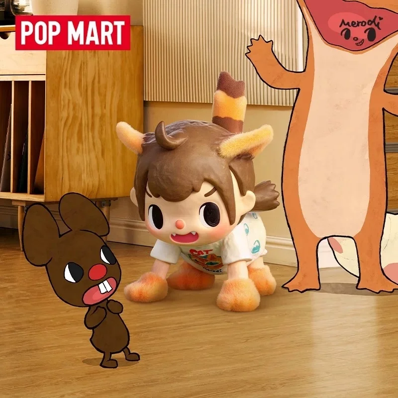 

2026 POP MART Merodi After School Chapter1 Blind Box Collectible Naughty Girl Figure Surprise Toy Gift Desktop Decor Mystery box