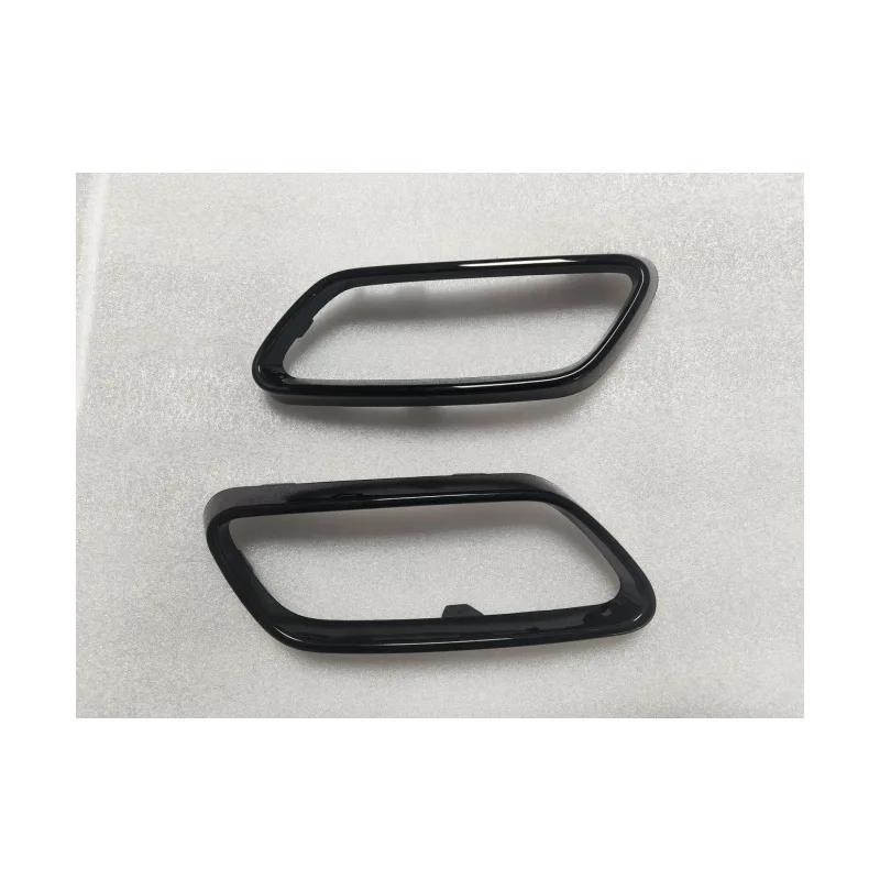 Applicable2022-2024Year BenzCLevelW206Tailpipe Decoration Frame Bright Black 2068858303 2068858403