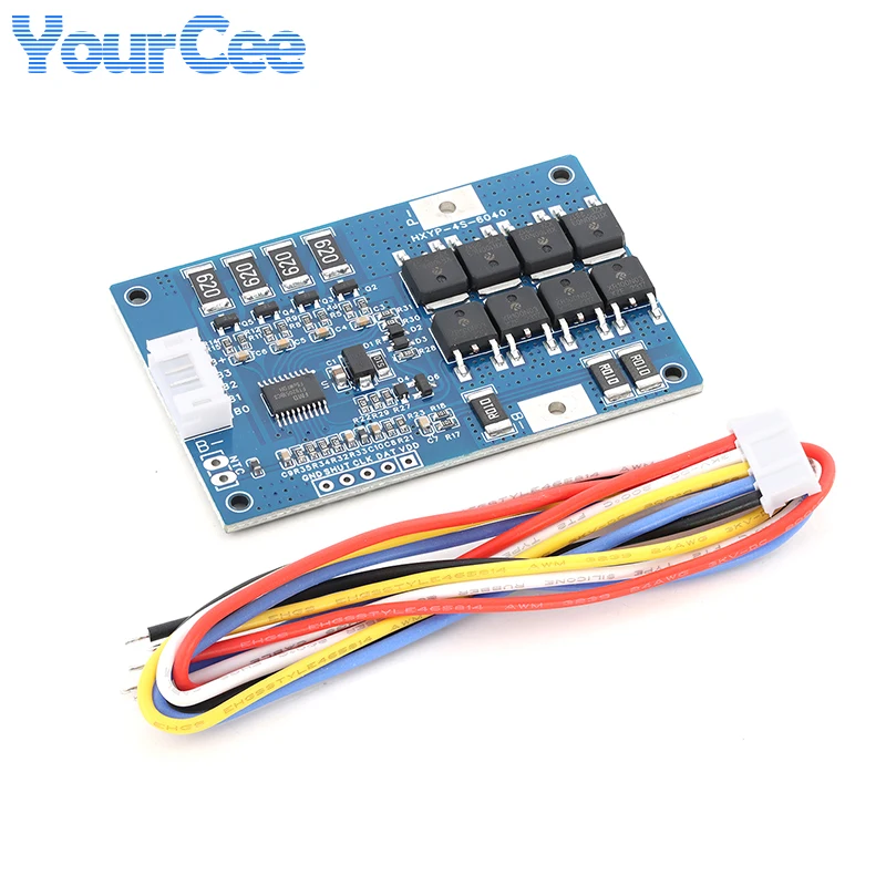 4S 3.2V 3.7V 18A Lithium Iron Phosphate Battery Protection Board PCB Module Battery Protection Board 4S-6040
