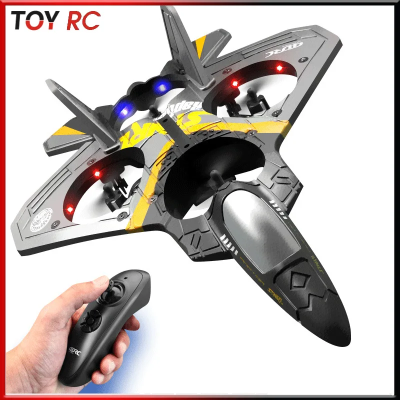 

Remote Control Aircraft V17 Fighter Model Glider Foam Uav Children Primary School Students And Boys Toy Aircraft