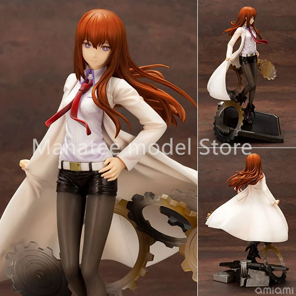 Kotobukiya Original Steins;Gate 0 Kurisu Makise-Antinomic Dual- 1/8 PVC figura de acción Anime modelo juguetes colección muñeca regalo