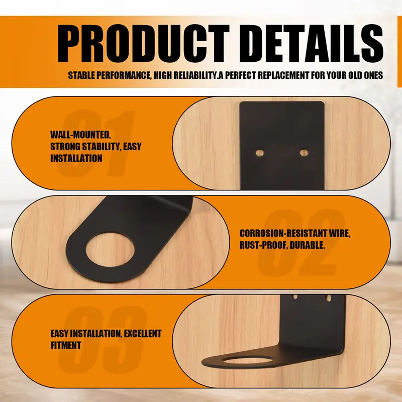 ABXF-2 шт. держатели для дозаторов для бутылок с мылом, настенные подставки для бутылок с насосом для мыла, дозатор для шампуня из нержавеющей стали